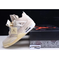 Off-White Sail Jordan CV9388-100 x Air 4 0725